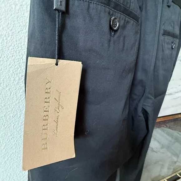 Burberry Charcoal black Men's Dress Trousers